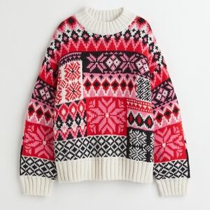 H&M fair isle sweater